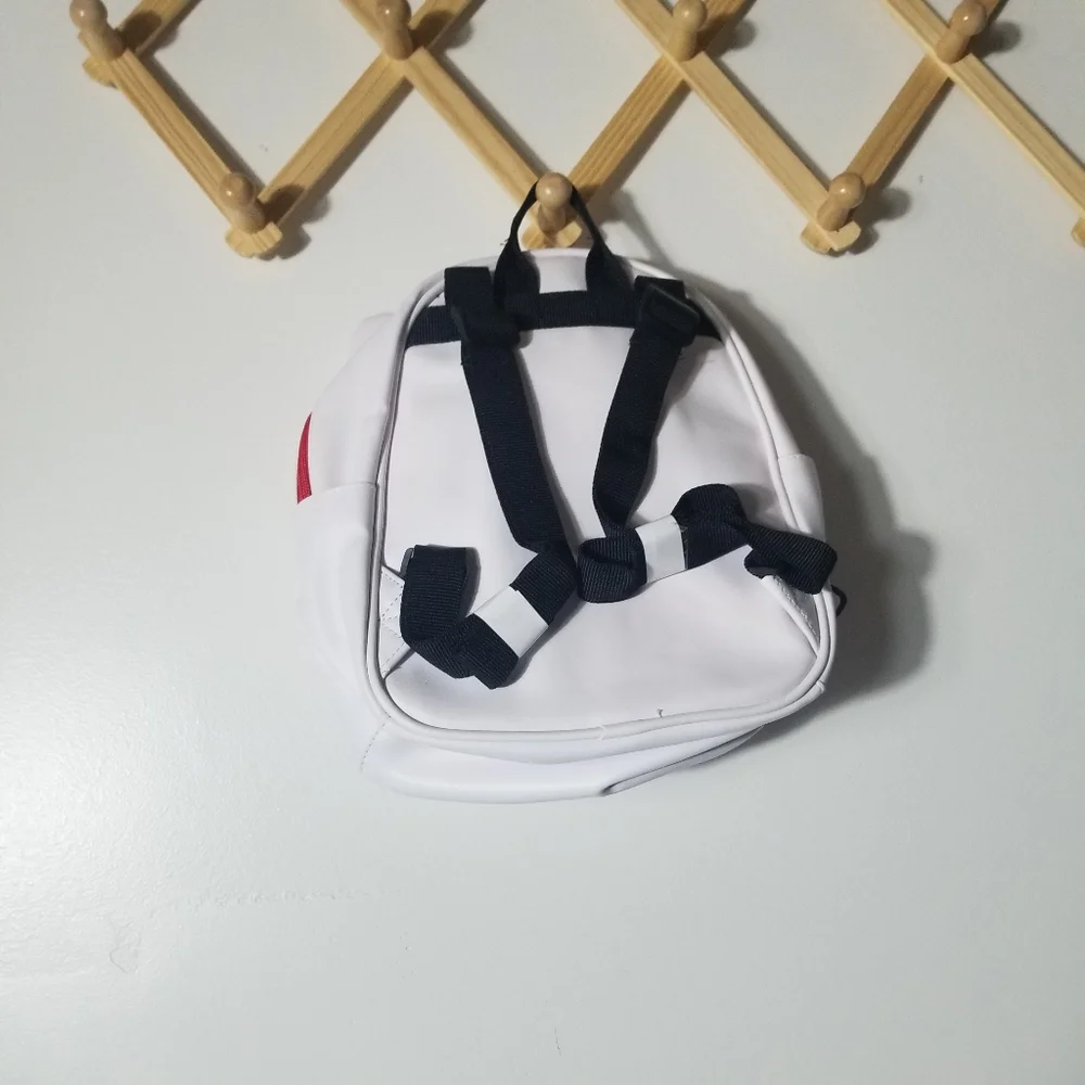NWT HELLO KITTY WHITE WITH RED PURSE BACKPACK